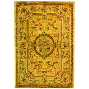 Safavieh Bergama BRG168A Light Gold and Beige Traditional 6 x 9 Area 