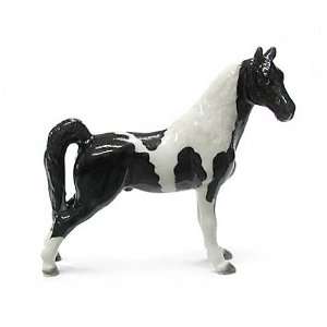   Rose Tennessee Walking Horse Figurine   Tobiano: Home & Kitchen