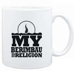  Mug White  my Berimbau is my religion Instruments 