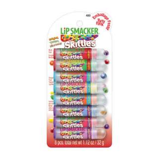 LIP SMACKERS PARTY PACK SKITTLES 8 PACK ASSORTMENT  