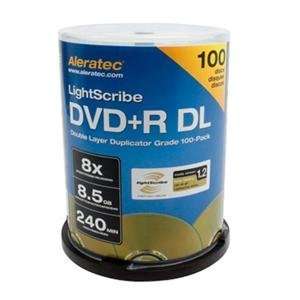  NEW DVD+R DL 100 Pack (Blank Media): Office Products