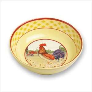 COUNTRY ROOSTER SERVING BOWL:  Kitchen & Dining