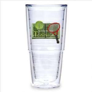 Tervis Tumbler TNIS 02 24 Tennis Raquet Ball 24 Oz Tumbler (Set of 2 