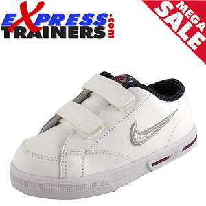 Nike Infants/Babies/Toddlers Capri Leather Velcro Trainer * AUTHENTIC 