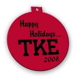  Tau Kappa Epsilon Holiday Ornament: Home & Kitchen