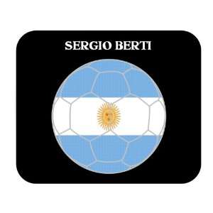  Sergio Berti (Argentina) Soccer Mouse Pad 
