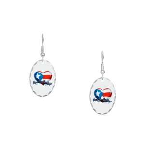   Charm Puerto Rican Sweetheart Puerto Rico Flag: Artsmith Inc: Jewelry