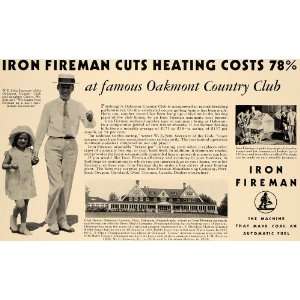   Stitt Oakmont Country Club Coal   Original Print Ad