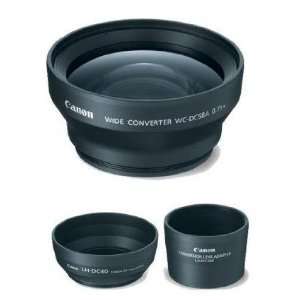 Canon WC DC58A Wide Converter Lens for the S5 IS S3 IS & S2 IS Digital 