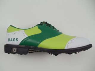 Footjoy Myjoys Icon Golf Shoes 52040 Lime Green White Forrest M Shield 