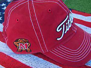 NEW Titleist Maryland Terrapins Terps LTD Hat Cap  