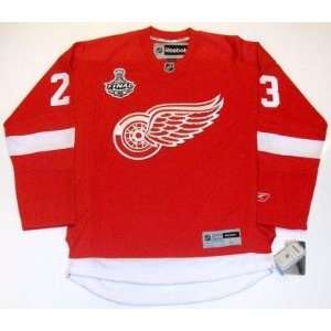   Detroit Red Wings 09 Cup Jersey Real Rbk   XX Large