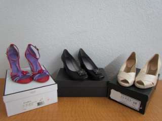 WOMENS SHOES LOT OF 3 1   COACH 1   TAHARI 1   RALPH LAUREN SZ. 8.5 