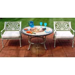   Deep Seating Conversation Set with Copper Fire Pit