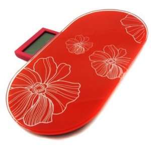  kilofly Portable Mini Digital Body Scale 330lb   Red 