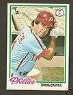 1978 Topps 235 Tim McCarver Philadelphia Phillies NM/MT