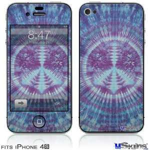  iPhone 4S Skin   Tie Dye Peace Sign 106: Everything Else
