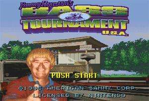 Jimmy Houstons Bass Tournament USA PC CD fishing game  