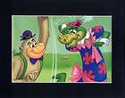 WALLY GATOR~MAGILLA GORILLA~Mat Print~BEST BUDDIES