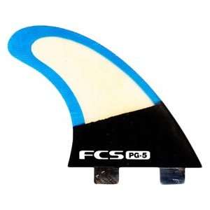  FCS PC 5 Bamboo (PC) Thruster Fin Set