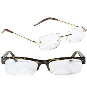 Rimless Bifocal Reading Glasses: Health & Personal Care