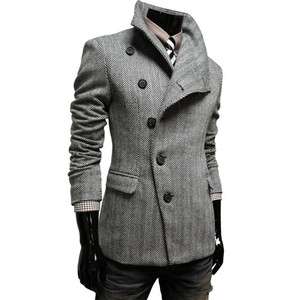 TheLees NWT Mens casual Slim fit Double Single Jacket Coat Blazer 