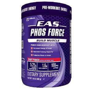  EAS Phos Force Dietary Supplement, Fruit Punch, 1.45 
