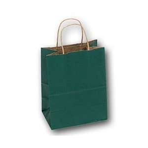 25 x 8.375 Hunter Green Shopping Bag  