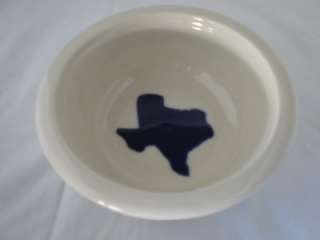 HARTSTONE TEXAS PROUD CHILE BOWLS MADE IN U.S.A.  