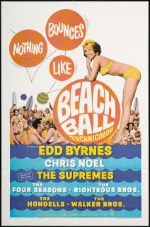Beach Ball 1965 Original U.S. One Sheet Movie Poster  