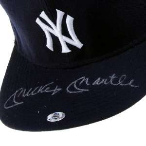  Mickey Mantle Autographed New York Yankees Hat Everything 