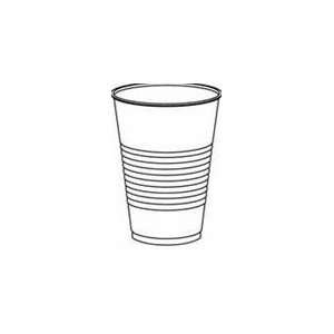  Plastic Beverage Cups   3.5 Oz DCC3.5N25 Health 