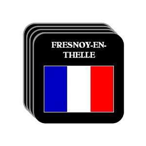  France   FRESNOY EN THELLE Set of 4 Mini Mousepad 