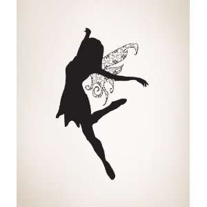   Wall Decal Sticker Fairy Princess with Wings AC127s: Everything Else