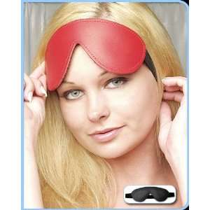  Leather blindfold black padded: Health & Personal Care