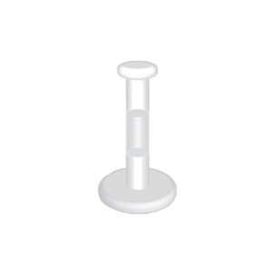   Lip Retainer Flat Disk BioFlex Labret Push In Labret 16g 1/4 Jewelry