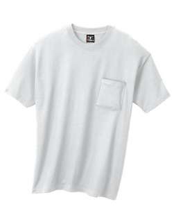 Hanes Beefy T Adult Pocket T Shirt   style 5190  