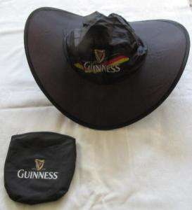 Guinness beer cowboy hat with bag  