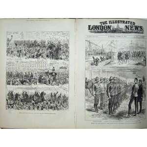  War Egypt 1882 Royal Horse Guards London India Docks