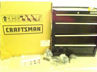Craftsman BLACK 4 Drawer 26 Inch Roller Cabinet  