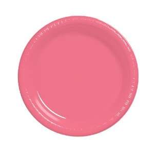  Candy Pink Plastic Dessert Plates Toys & Games