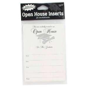  24 Packs of 25 Open House Graduation Invitations