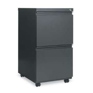   Two Drawer Mobile Pedestal File W/ Full Length Pull: Office Products