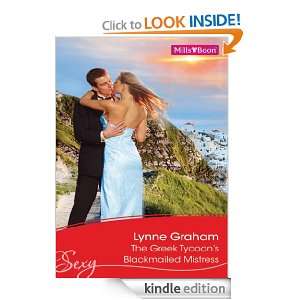 Mills & Boon  The Greek Tycoons Blackmailed Mistress Lynne Graham 