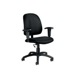   Goal Series Task Chair with Arms, Asphalt 223763NBPB09: Home & Kitchen