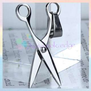 Gothic Hair Stylist Scissors Pendant F/Necklace Chain  