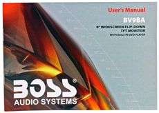   BV9BA 9 Widescreen Car Flip Down Monitor DVD/DVD R/MP3/CD/VCD+Remote