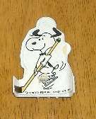 munro snoopy table top hockey player snoopy 1970s  