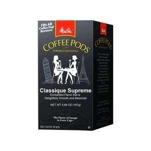 Melitta Pods   Classic Supreme   Medium Roast   18ct  