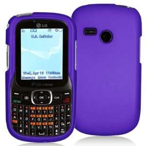   OEM SNAP ON PURPLE CASE FOR LG SABER UN200: Cell Phones & Accessories